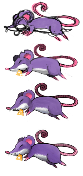 Illustration for article titled Rattata! Pokemon One a Day!